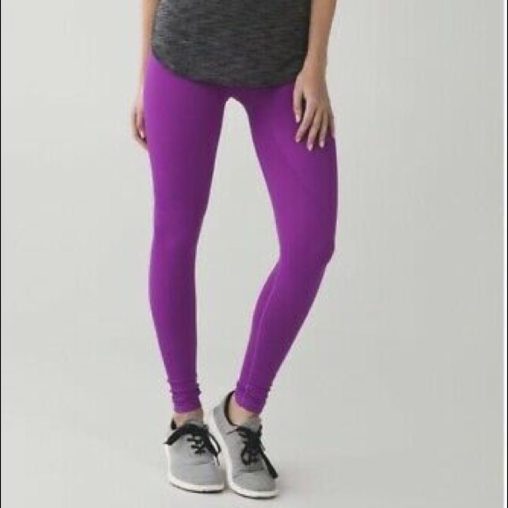 Purple Lululemon leggings